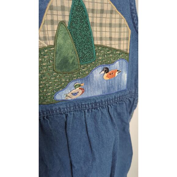 Vintage Truly Yours Sport House Duck Denim Dress - Picture 3 of 9